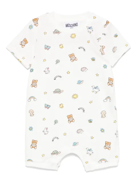 Moschino Kids Teddy Bear-print shorties