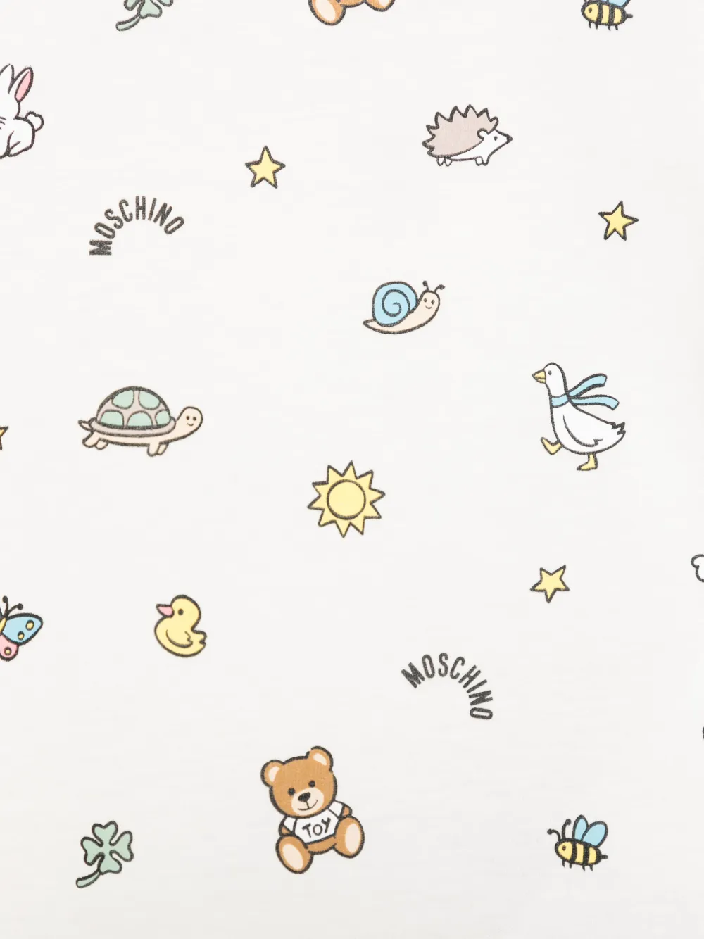 Moschino Kids Babypakje met Teddy Bear-print Wit