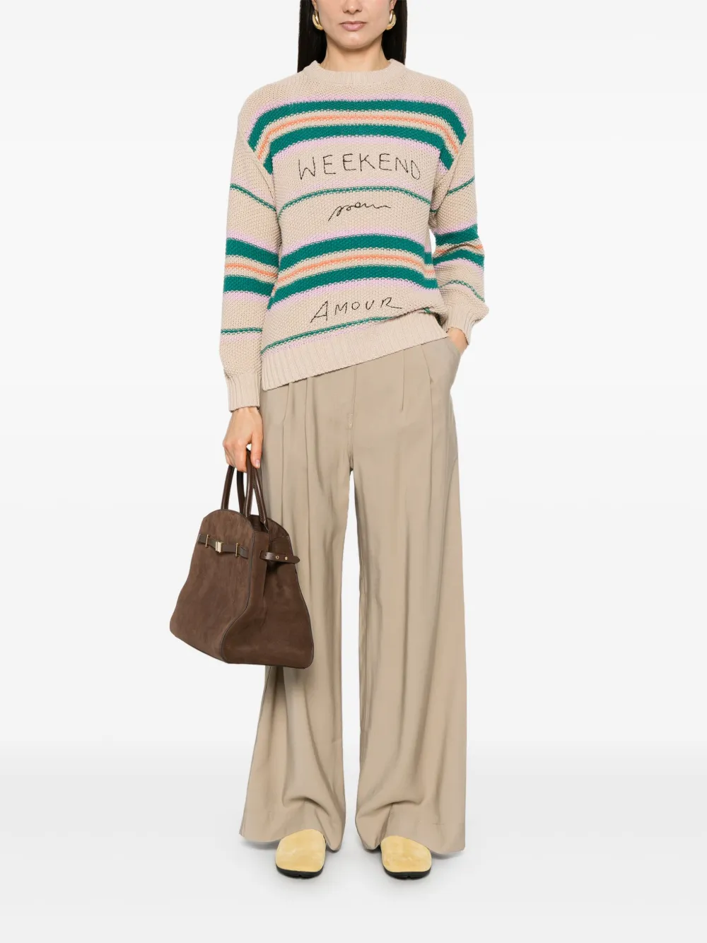 Weekend Max Mara Angus trui - Beige