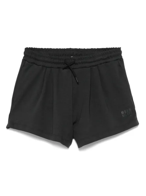 MSGM Kids logo-patch shorts