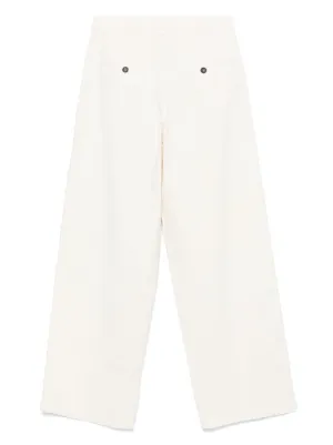 N21 B0713617 Trousers N°21 White N° 21: Pants woman - White | N° 21 pants B0423617 online at