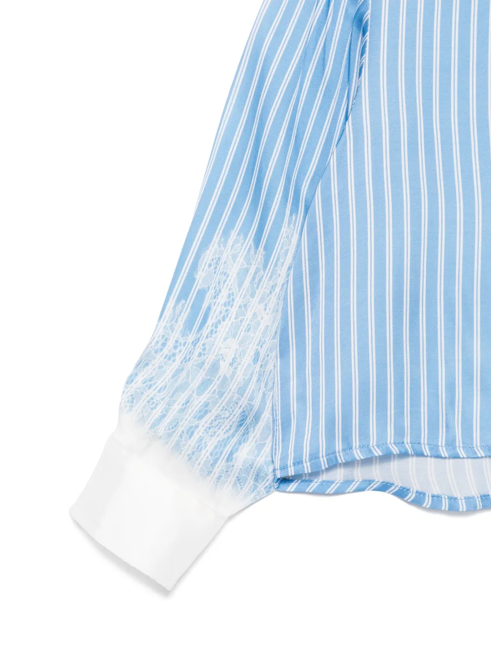 Ermanno Scervino Junior Gestreept shirt Blauw
