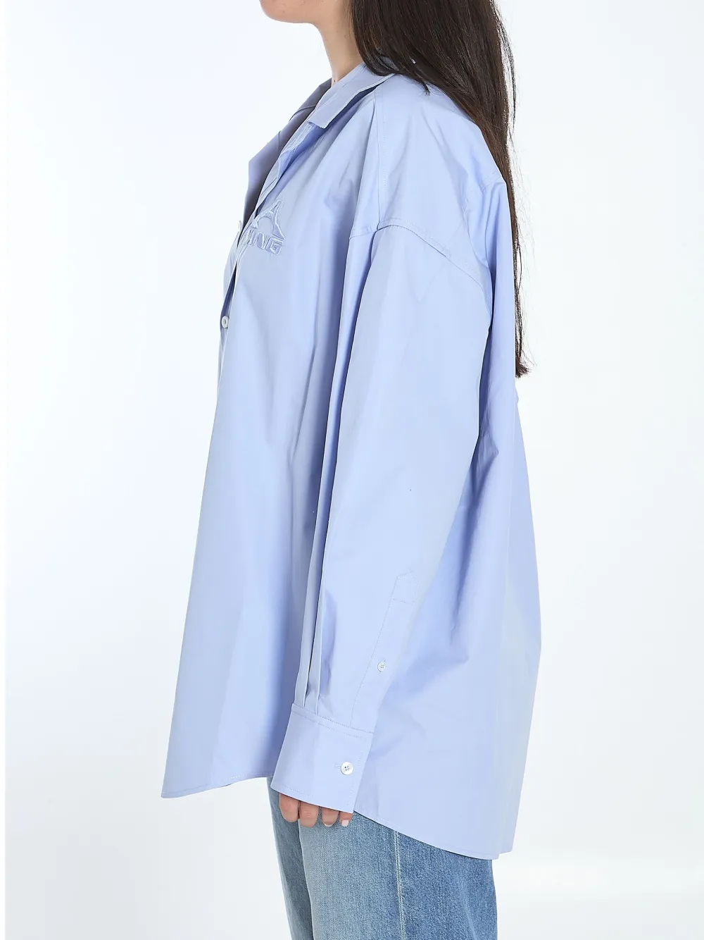 Alexander Wang oversized shirt - Blauw