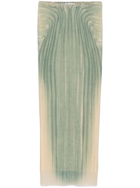Jean Paul Gaultier falda larga Spiral