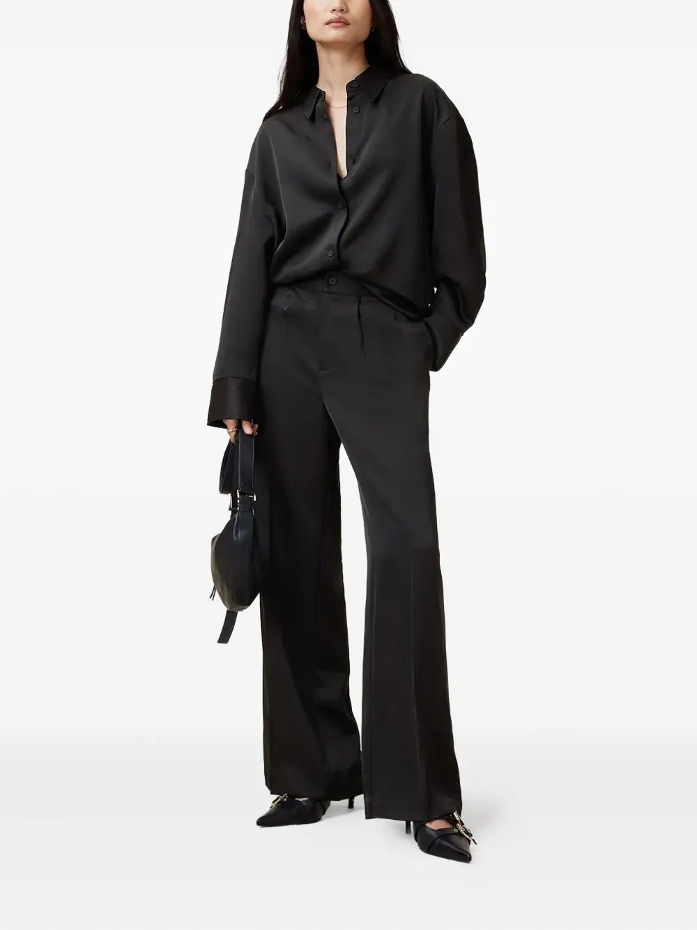 AllSaints Myrtle trousers Zwart