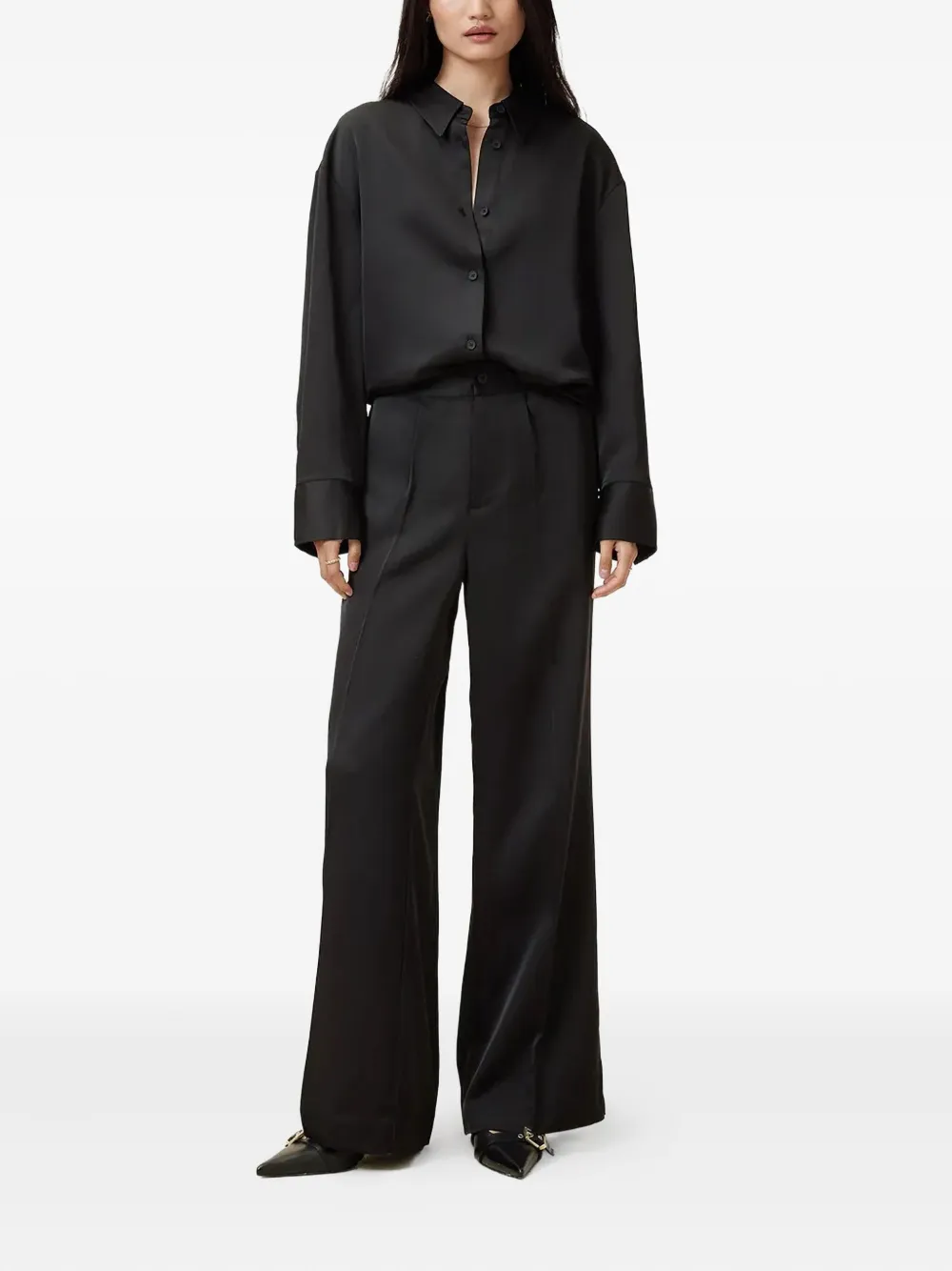 AllSaints Myrtle trousers Zwart