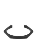 Armani Exchange geometric-shaped bracelet - Black