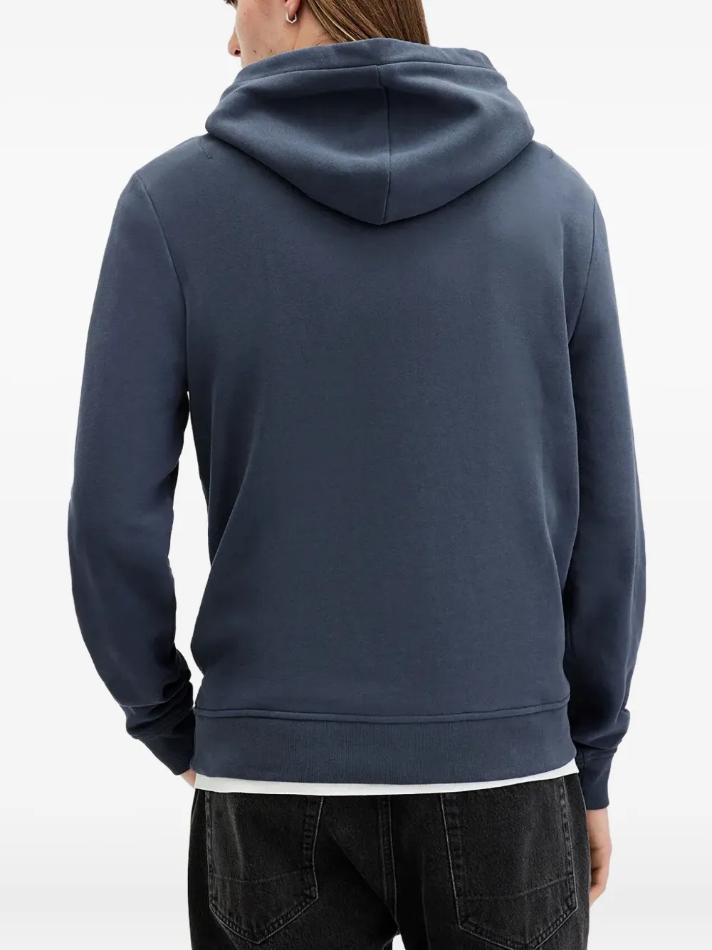AllSaints Raven hoodie Blauw