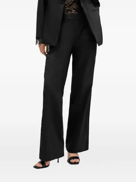AllSaints Lacey lace-insert trousers