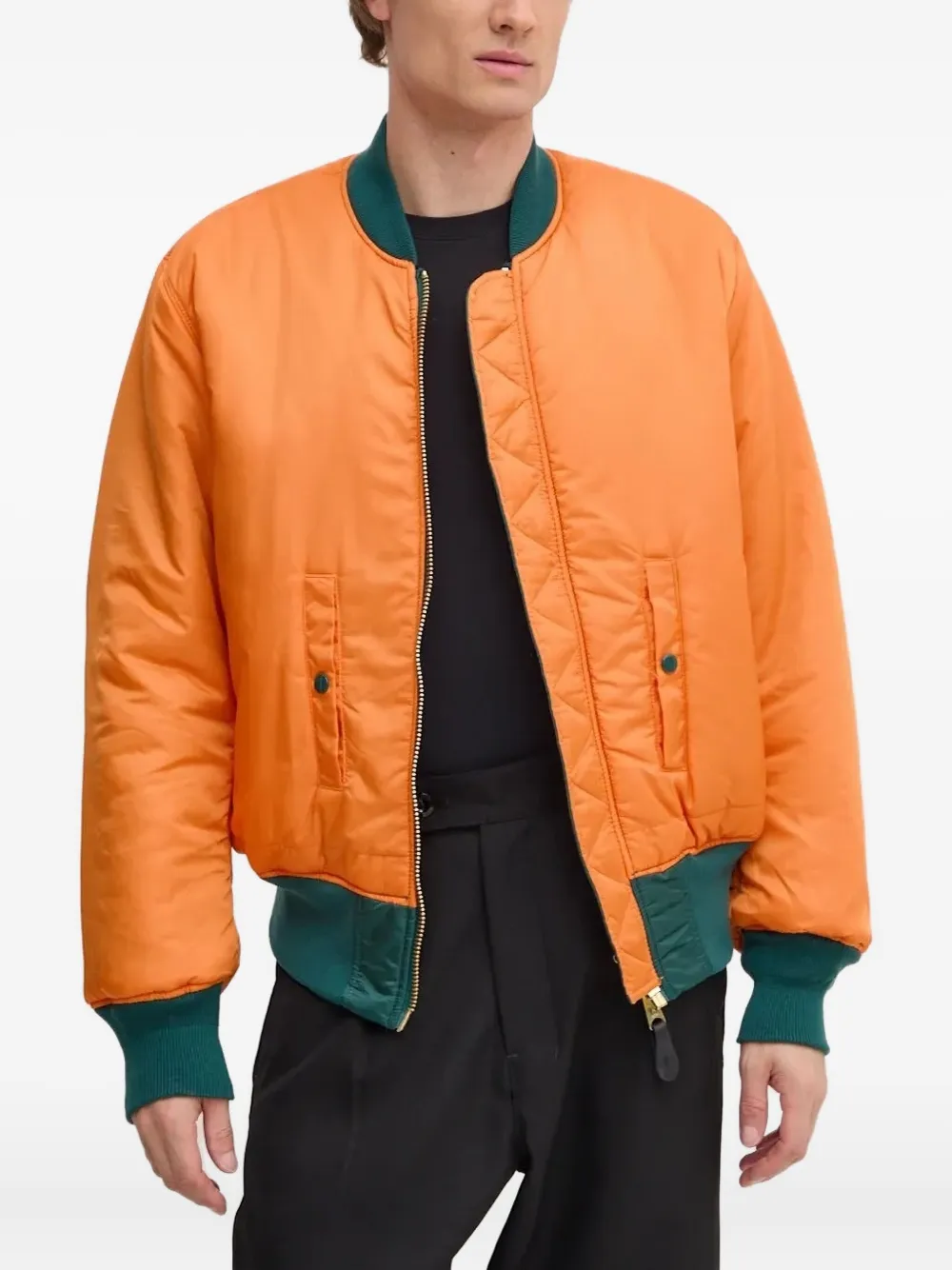 Alpha Industries Gewatteerd bomberjack Groen