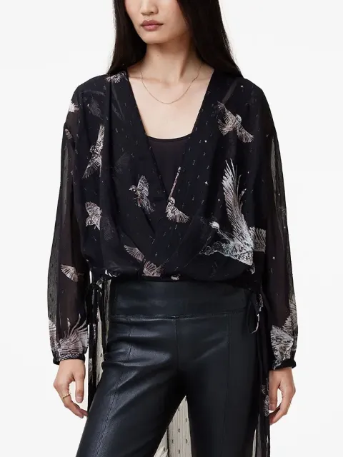 AllSaints Avala blouse 