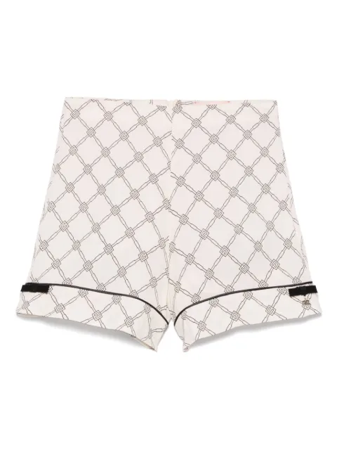 Elisabetta Franchi La Mia Bambina logo-print shorts 