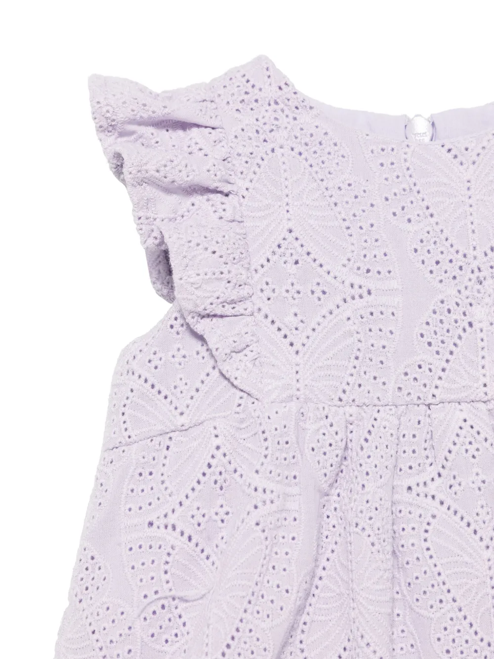 Tartine Et Chocolat Shorts met broderie anglaise Paars