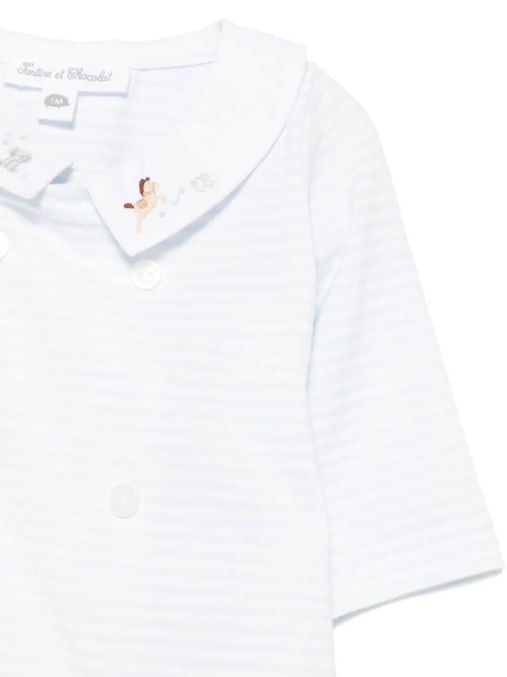 Tartine Et Chocolat Gestreepte pyjama Blauw