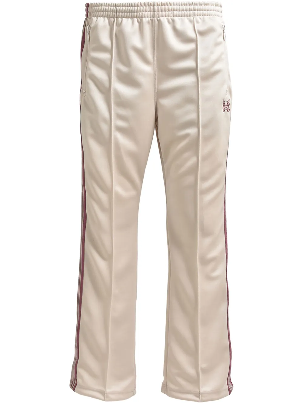 Needles Sporty Track Pant With Zip Pockets In Neutral