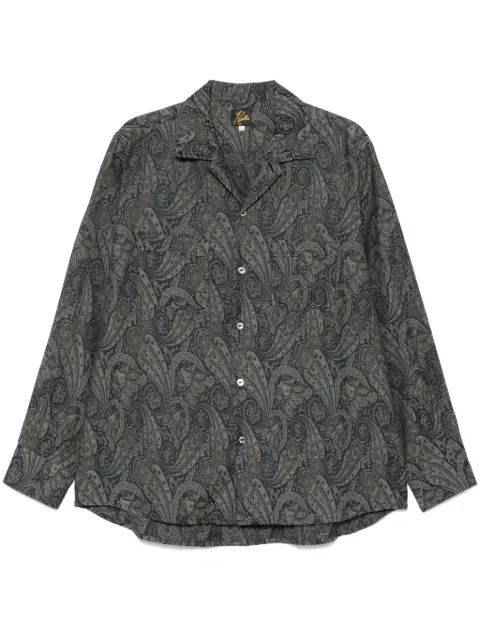 Needles camisa con motivo de cachemira en jacquard