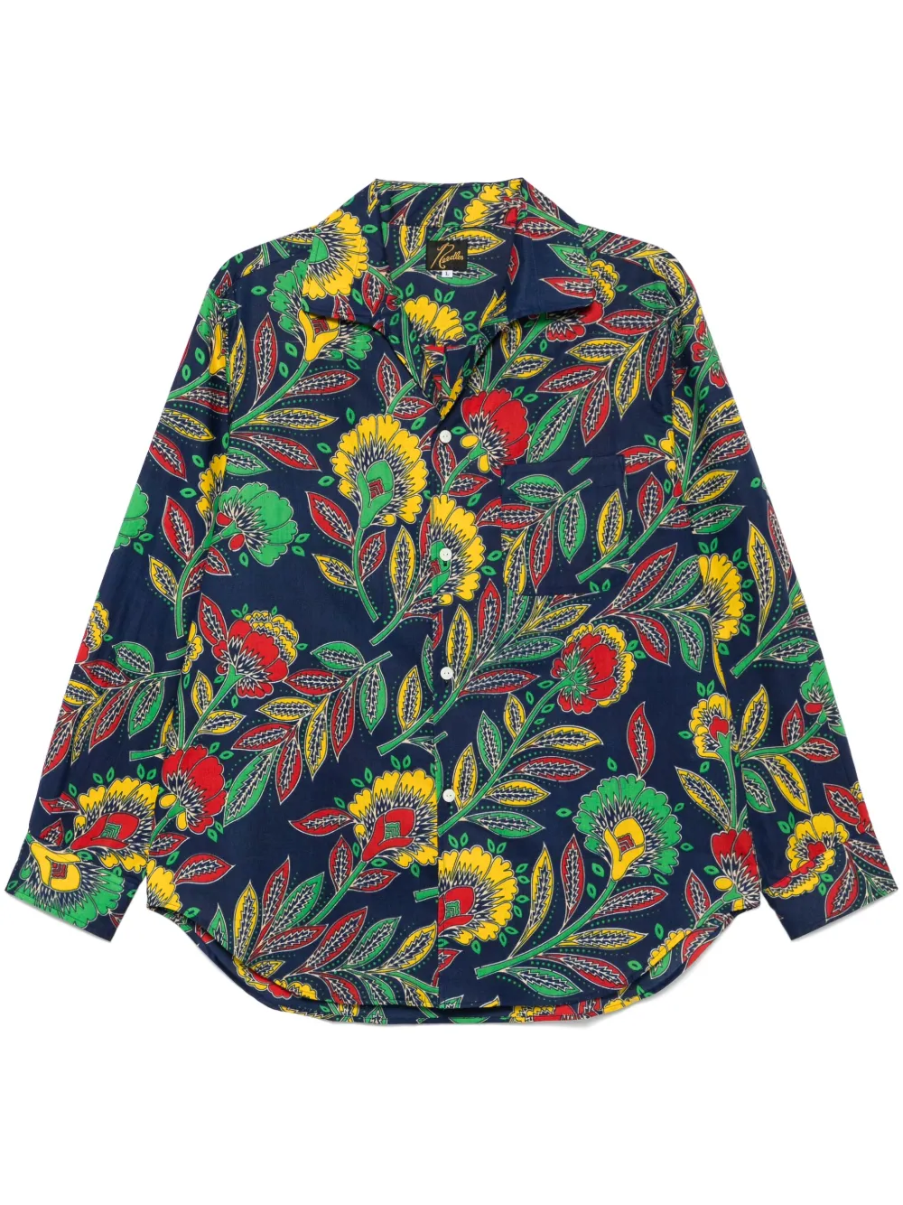 Needles floral-print shirt | Blue | Image 1