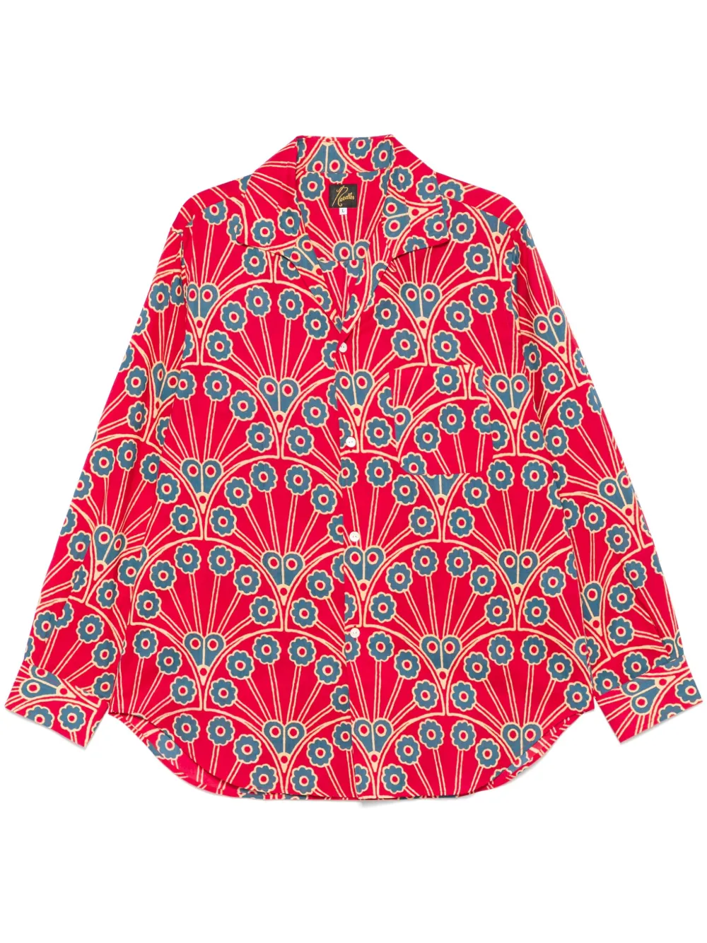 Needles floral-print shirt | Red | Image 1