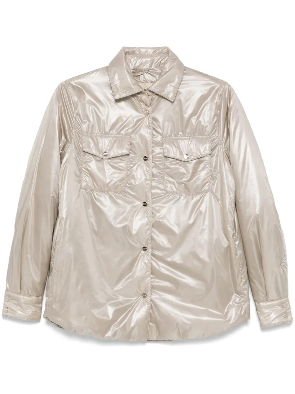 Herno Gefütterte Hemdjacke | Nude | Image 1