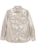Herno padded shirt jacket - Neutrals