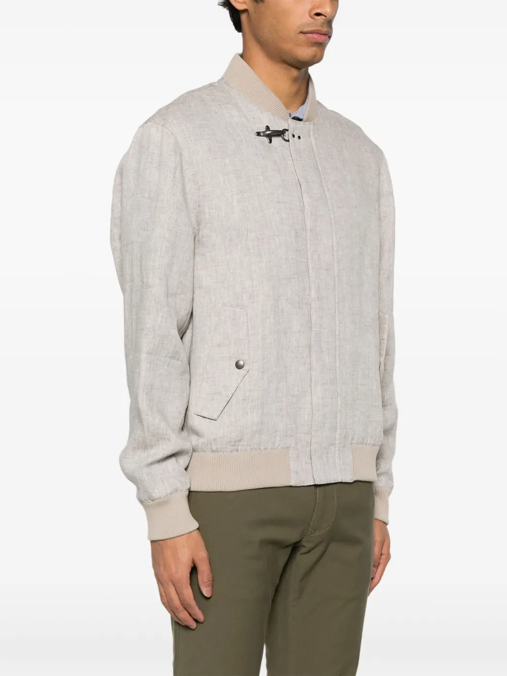 Fay Linnen jack Beige