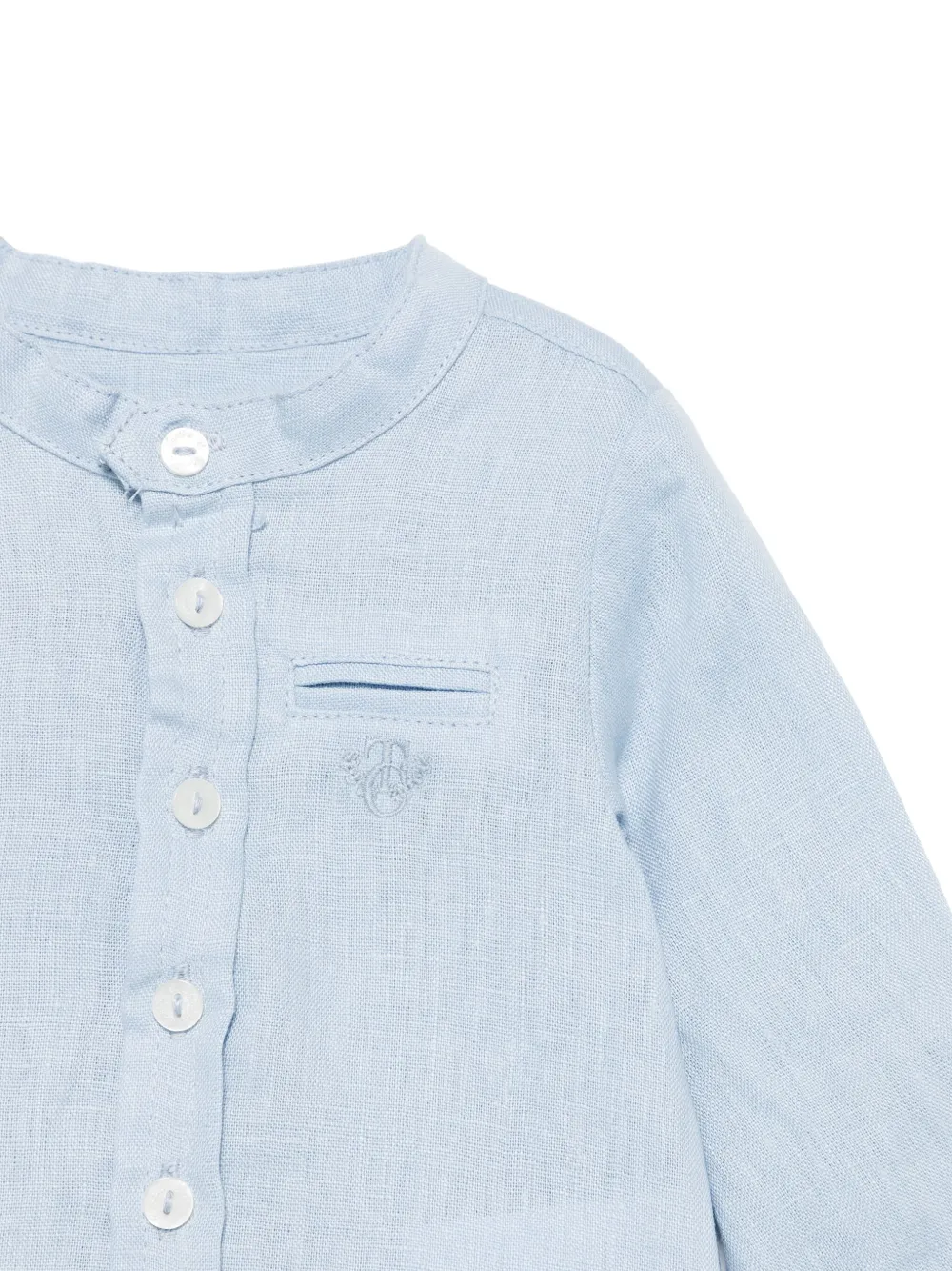 Tartine Et Chocolat Linnen shirt Blauw