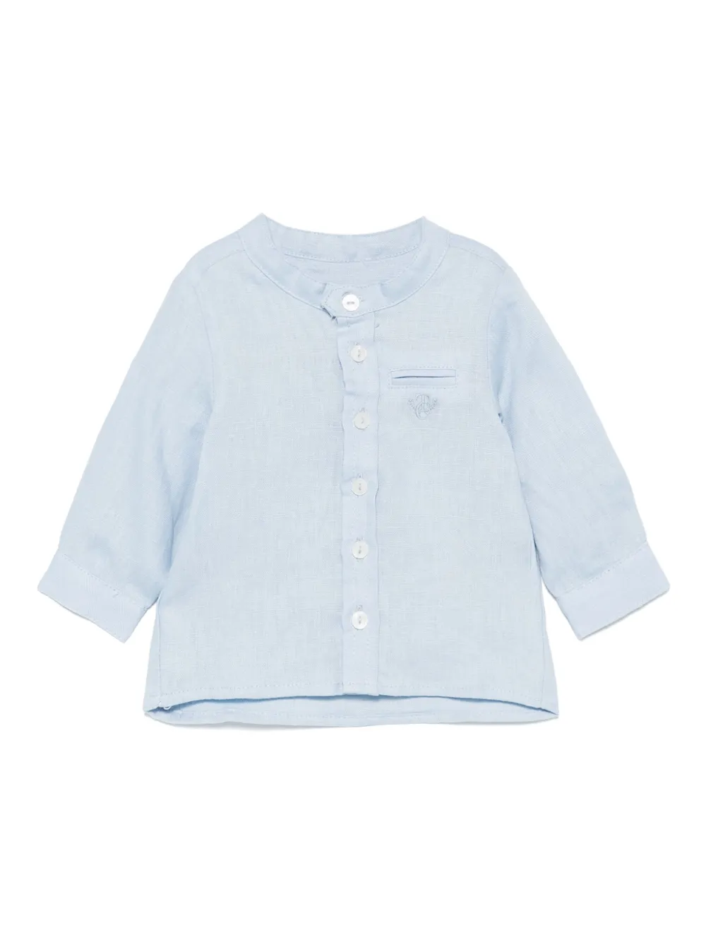 Tartine Et Chocolat camisa de lino | azul | Image 1