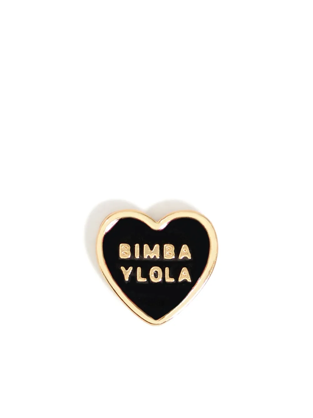 Bimba y Lola aretes en forma de corazón | Image 2