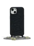 Bimba y Lola logo-embossed Iphone 14 case - Black