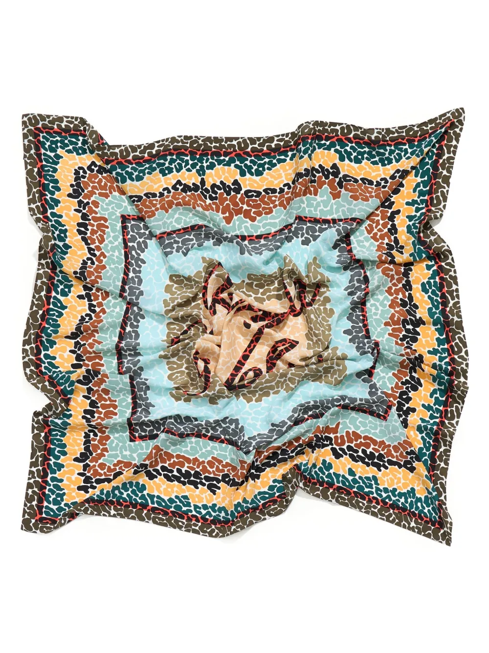 Bimba y Lola leopard-print scarf | Image 2