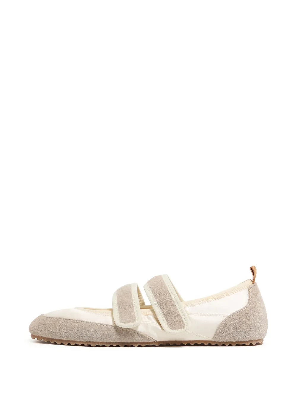 Bimba y Lola Ballerina's met klittenband - Beige