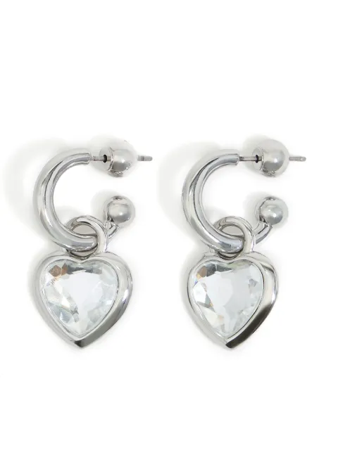 Bimba y Lola Heart hoop earrings 