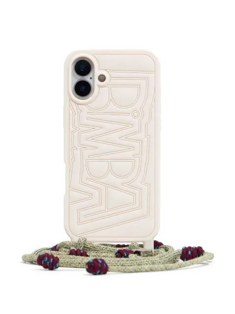 Bimba y Lola logo-embossed Iphone 16 Plus case 