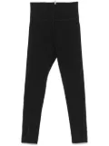Moncler Grenoble technical-jersey leggings - Black