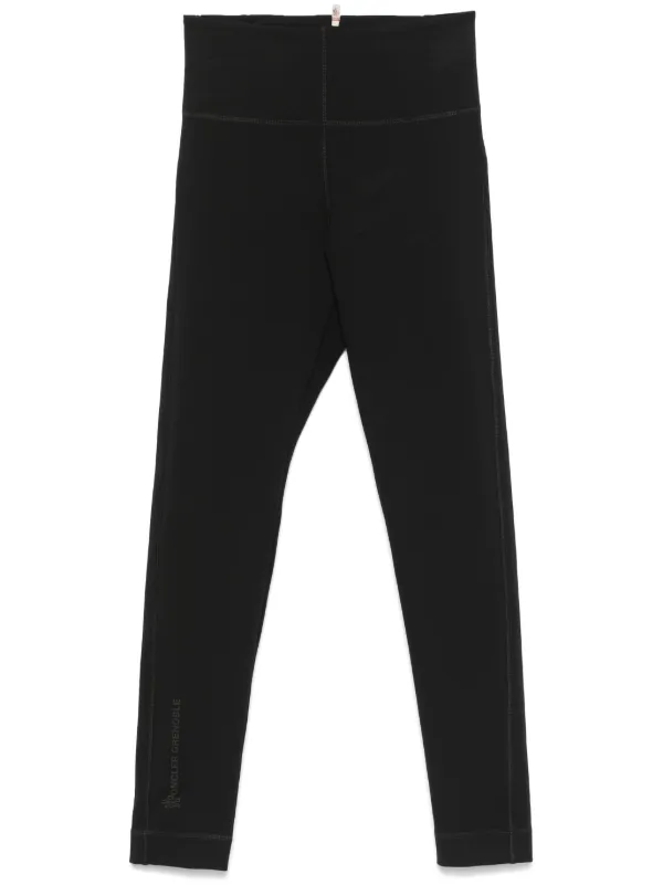Moncler Grenoble Technical-jersey Leggings in Black