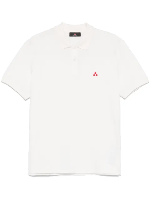 Peuterey logo-embroidered polo shirt