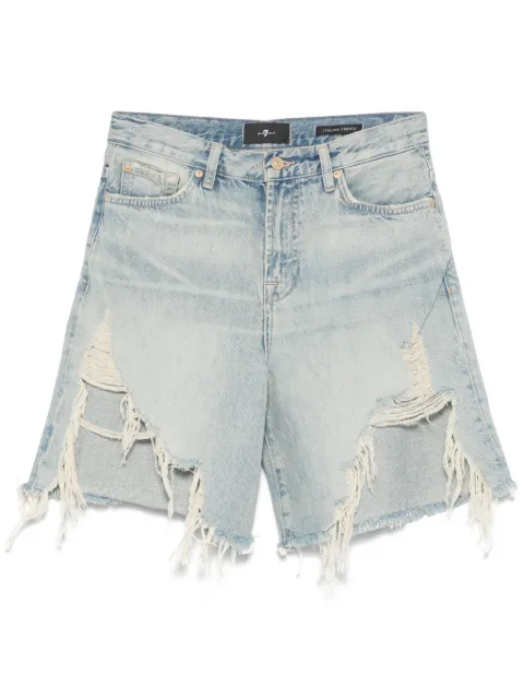 7 For All Mankind shorts de mezclilla Lola