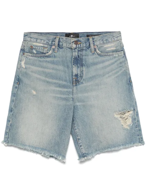 7 For All Mankind shorts de mezclilla Lola
