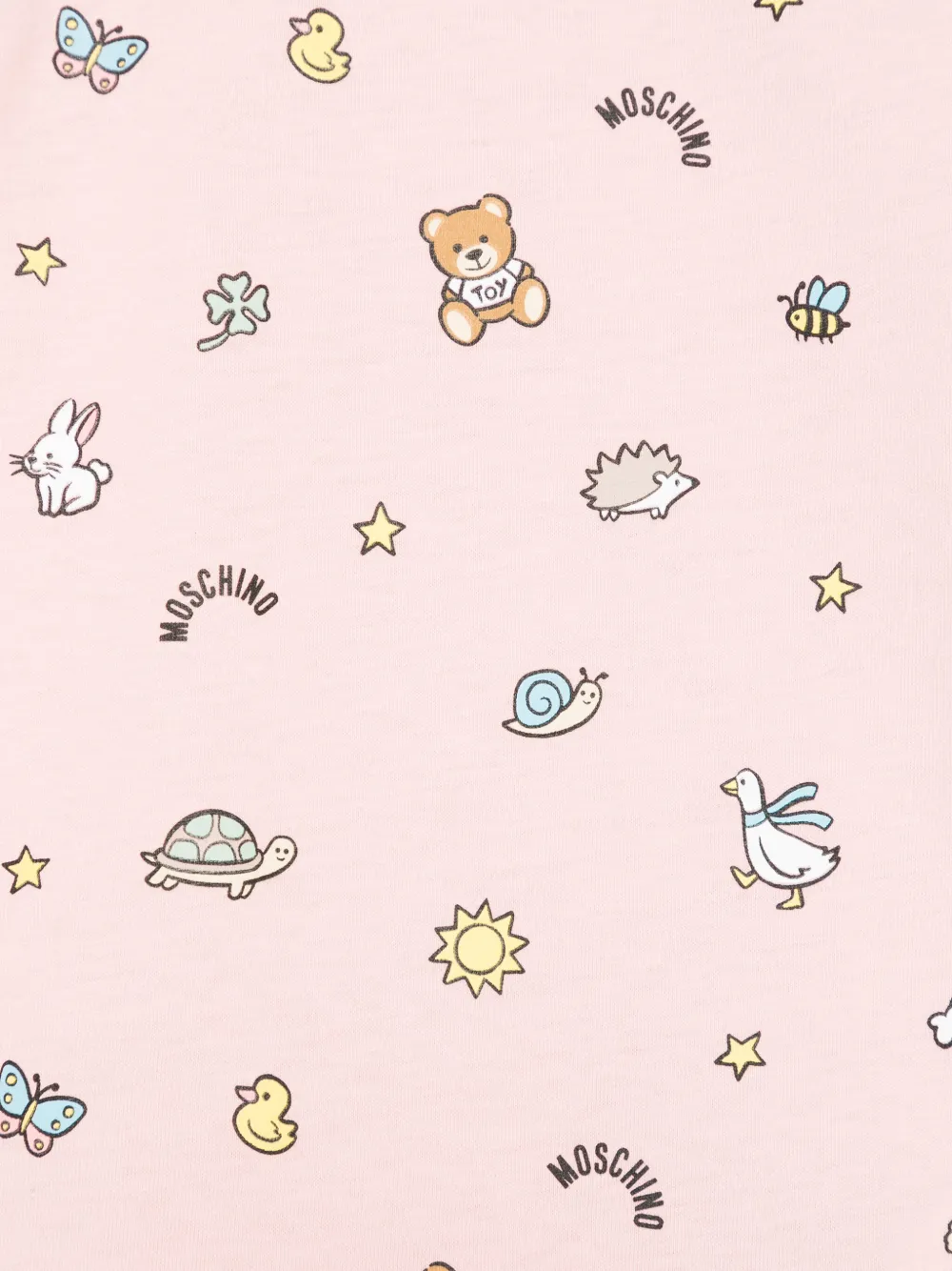 Moschino Kids Babypakje met Teddy Bear-print Roze