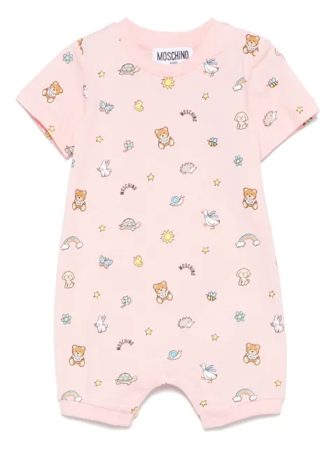 Moschino Kids Teddy Bear-print shorties