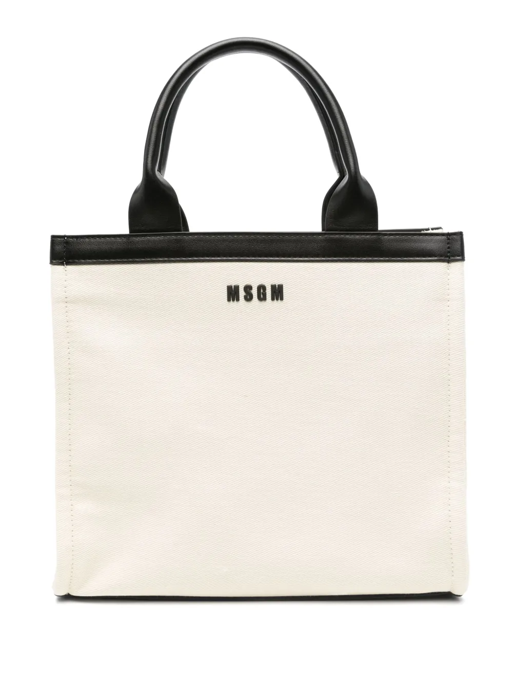 MSGM Kids Shopper met logopatch Beige
