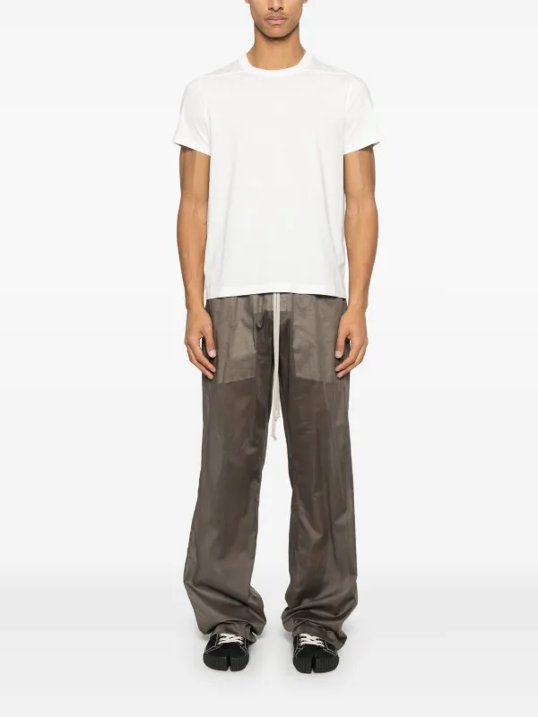 【関税込み】Rick Owens オフホワイト Short Level Tシャツ Rick Owens Short Level T-shirt | White | FARFETCH JO