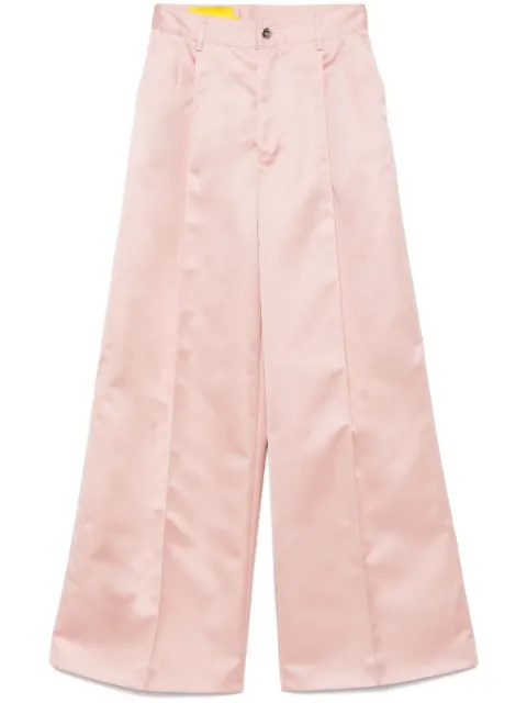 Marques'Almeida pantalones anchos con satén 