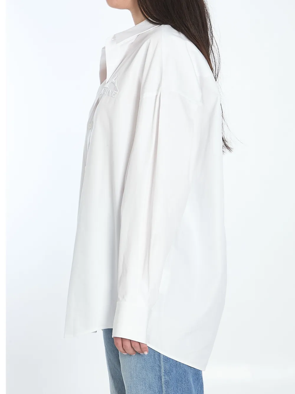 Alexander Wang oversized shirt - Wit