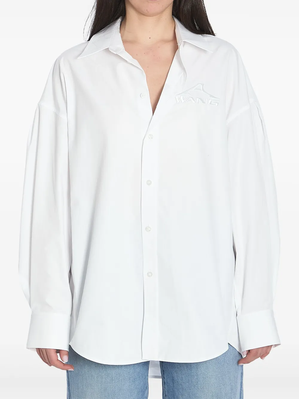 Alexander Wang Oversized blouse Wit