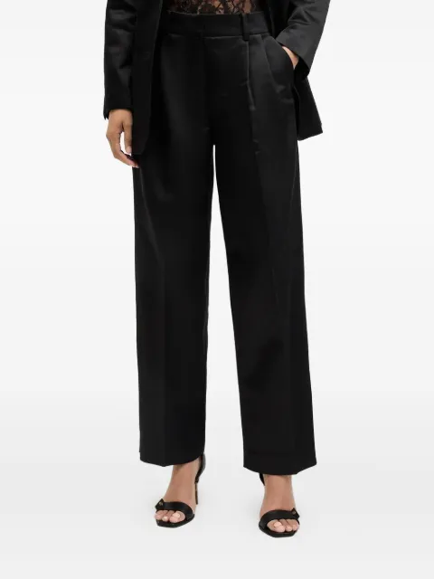 AllSaints pleated satin trousers