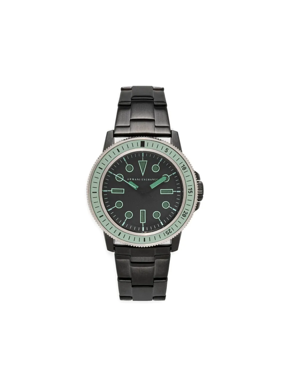 Armani Exchange Leonardo 42mm 腕時計 - ブラック Armani Exchange Leonardo 42mm 腕時計 - ブラック