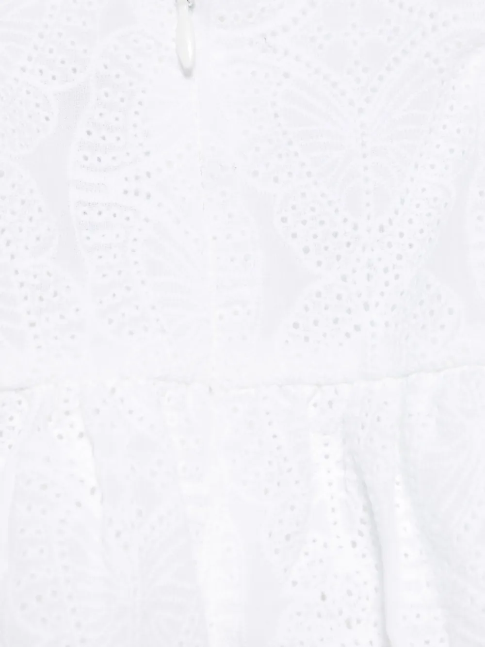 Tartine Et Chocolat Jurk met broderie anglaise Wit