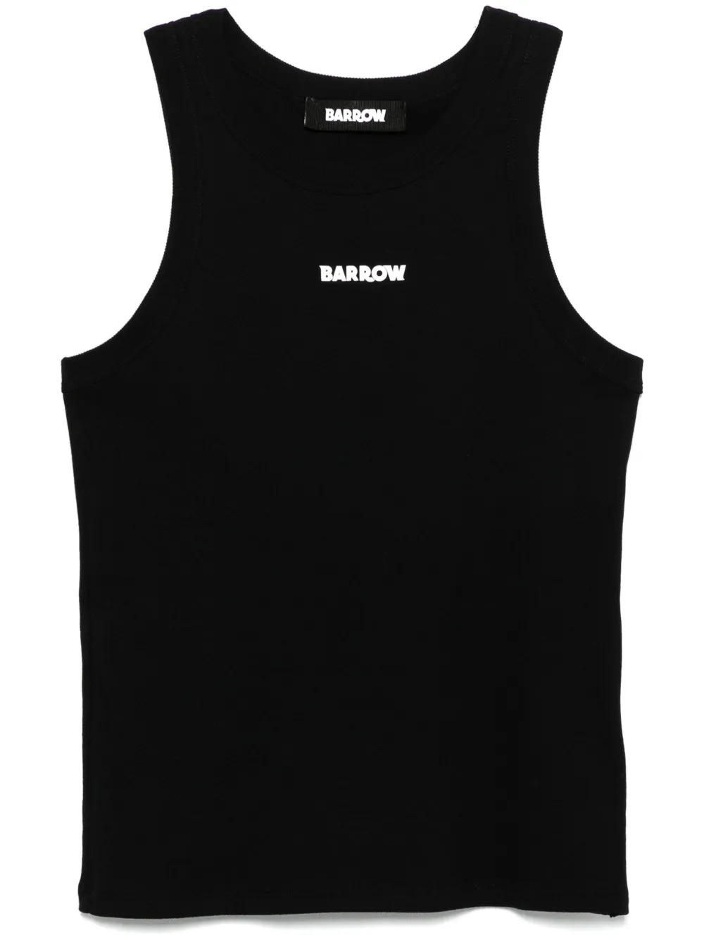 BARROW Tanktop met logoband Zwart