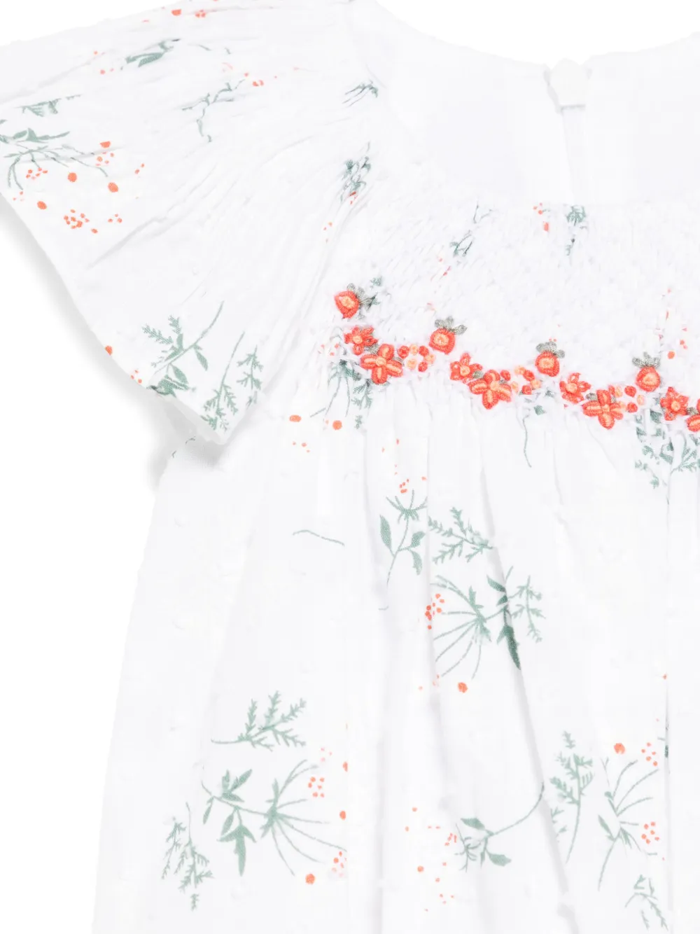 Tartine Et Chocolat Jurk met bloemenprint Wit